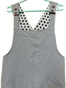 Gray Overalls Dress