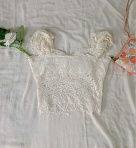 Lace Crop Top