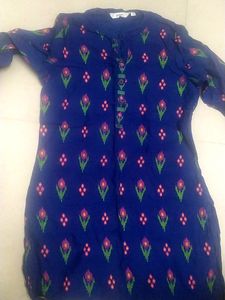 Dark Blue Kurti
