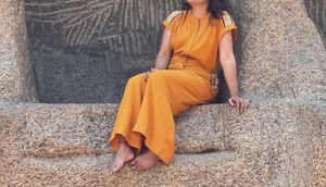 Stylish Mustard Jumpsuit