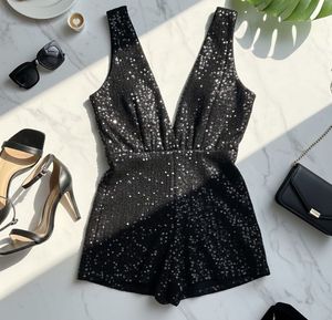 Sparkling Sequin Romper