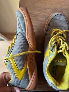 Nivia Grey Non Marking Sport Shoes