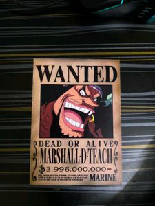 One Piece , 4 Wanted Posters , Anime