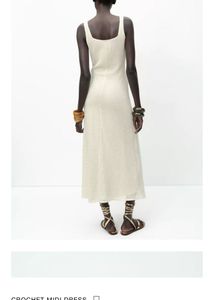 Zara Knit Midi Dress