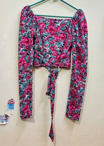 Women Multicolour Full Sleeves Top