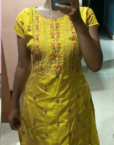 Elegant Yellow Kurta Set