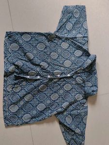 Boho Paisley Print Blouse
