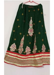 Sale Price Lahenga Choli 💛💚For Navratri