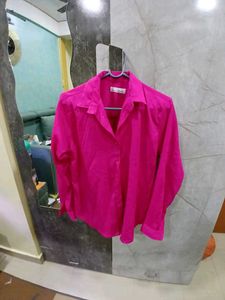 Zara Pink Button-Down