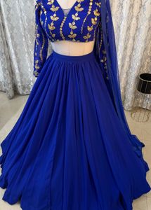 Blue Lehenga Choli Set
