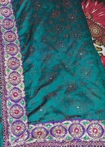 Heavy Border Saree