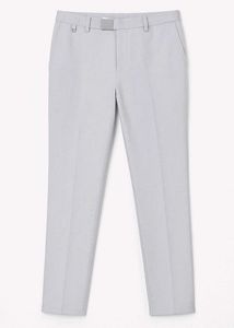 Grey Slim Fit Trousers