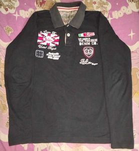 Lee Cooper Full Sleeves Polo T-shirt