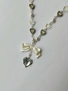 Coquette Y2K Bow Necklace