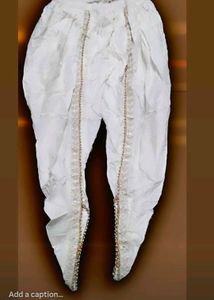 Elegant White Dhoti For Women