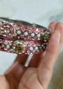Rajeshthani Look Bangles With Circle Design