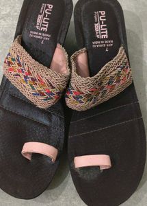 Pink Strap Sandals - Size 7