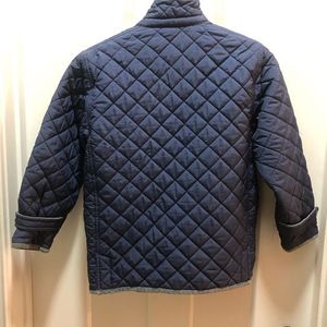 Ralph Lauren Imported Navy Quilted Jacket.