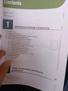 Biology for Engineers book - by NIT professors