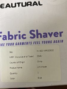 Fabric Shaver/ Lint Remover