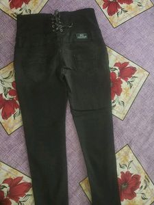 Black High Waist Jeans