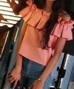 Off Shoulder Crop Top