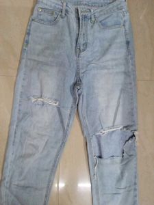 Denim Ripped Jeans