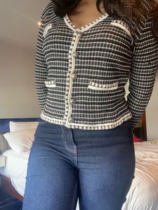 Black Korean Cardigan Size S/M