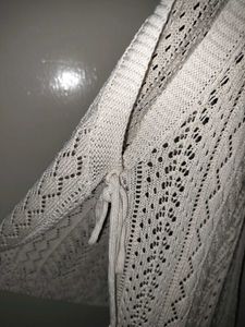 Crochet Knit Sleeveless Top