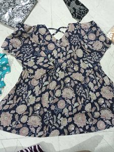 Any One Floral Print Top