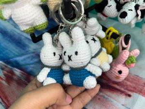 Crochet Handmade Amigurumi Keychain✨😍