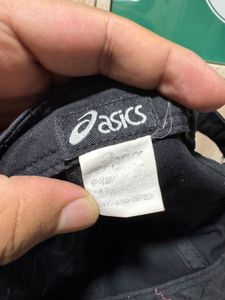 Asics Unisex Black Cotton Baseball Cap