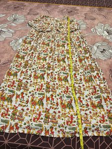 Printed Ethnic Dress