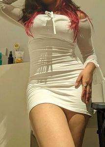 White Mini Bodycon Dress 👗🤍✨