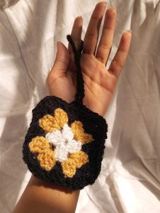 Handmade Crochet Earbuds Case