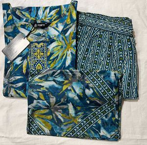 Point 8 Kurta Set Deeptex