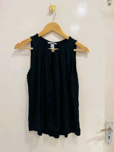 H&M Halter Neck Black Top