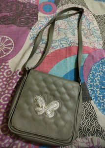 Cute Grey Sling Bag