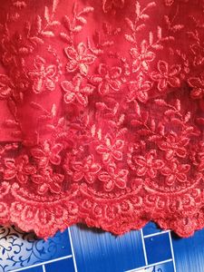 Frock For 4-5 Year Girl Chicken Work Full Frock