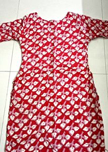 Beautiful Red kurti❤️