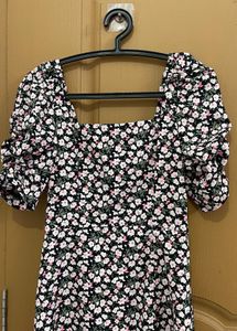 Floral Print Midi Dress