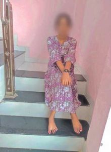 Floral Print Midi Dress