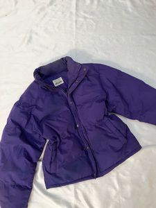 Purple Puffer Jacket