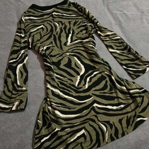 Animal Print Kurti