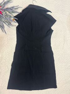 A Line Knee Length Dress