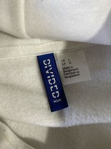 H&amp;M White Graphic Print Hoodie