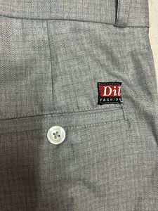 MEN CASUAL SILVER COLOR PANT