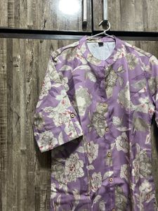 Purple Kurta