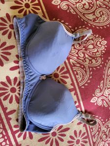 Comfortable Blue Bra