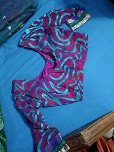 Beautiful Net Saree With Blouse